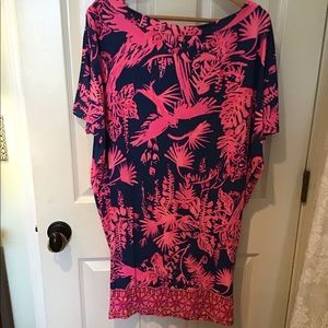 Lilly Pulitzer Indigo Night Caw Lowe Dress